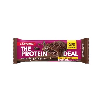 THE PROTEIN DEAL - Barretta proteica croccante a ridotto contenuto di zuccheri ENERVIT