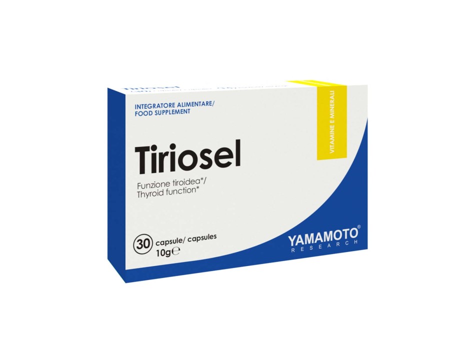 TIRIOSEL - Integratore a base di Selenio in capsule YAMAMOTO NUTRITION