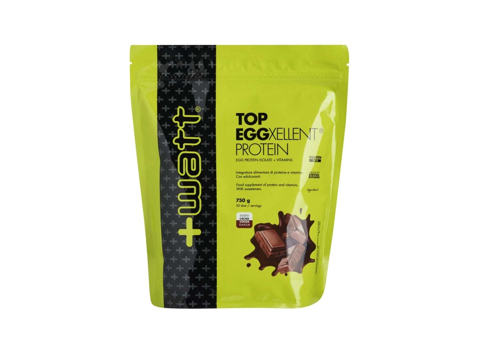 TOP EGGXELLENT PROTEIN - Integratore di proteine dell’albume d’uovo, con vitamine +WATT