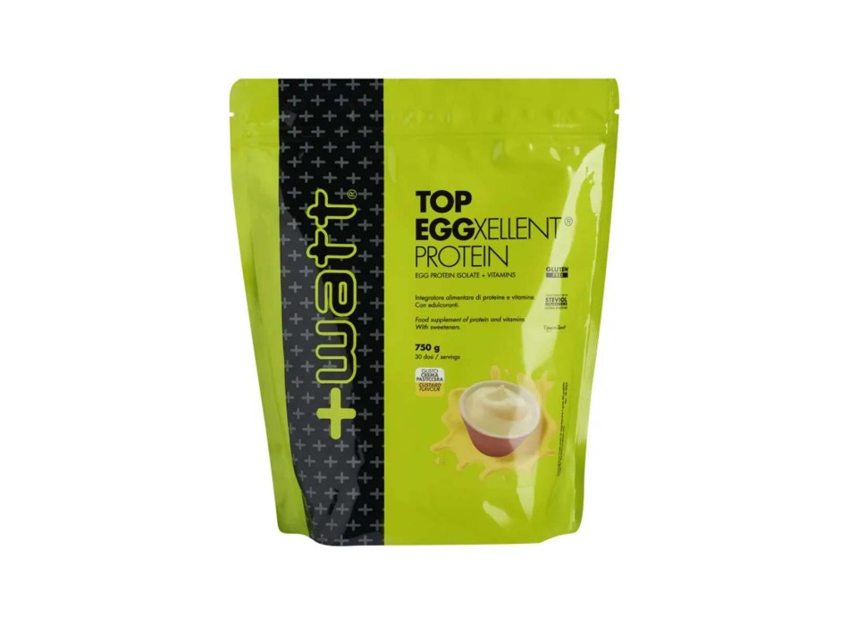 TOP EGGXELLENT PROTEIN - Integratore di proteine dell’albume d’uovo, con vitamine +WATT