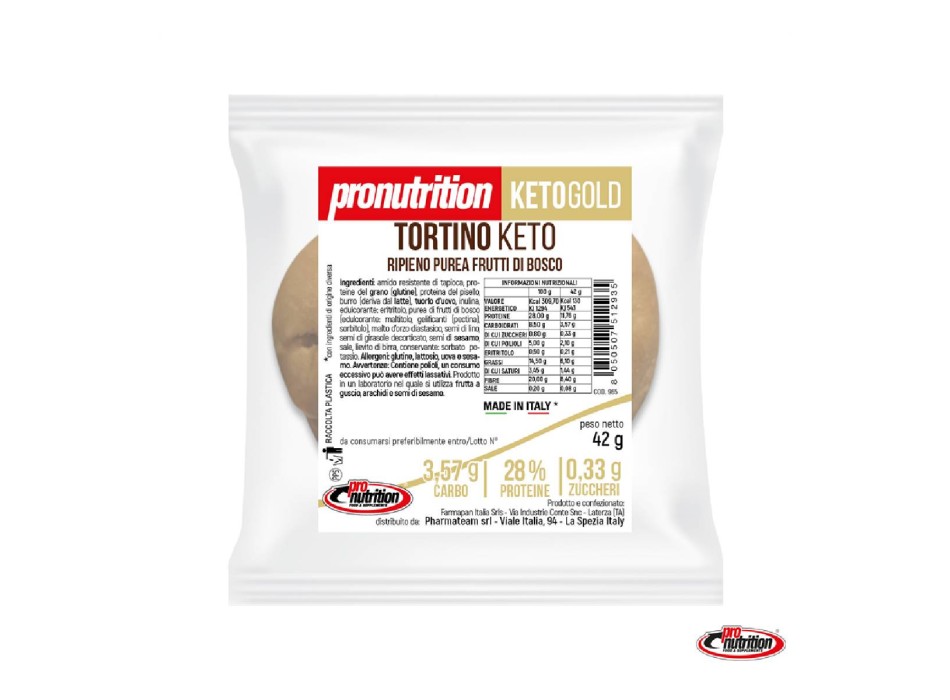 TORTINO KETO RIP FRUTTI DI BOSCO 42G