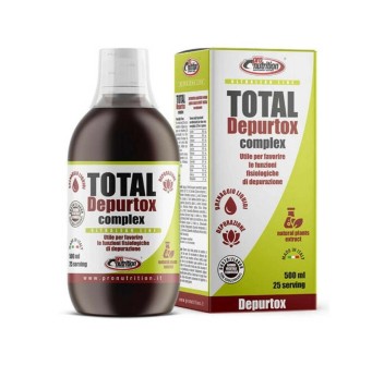 TOTAL DEPURTOX COMPLEX - Integratore depurativo con estratti vegetali PRONUTRITION