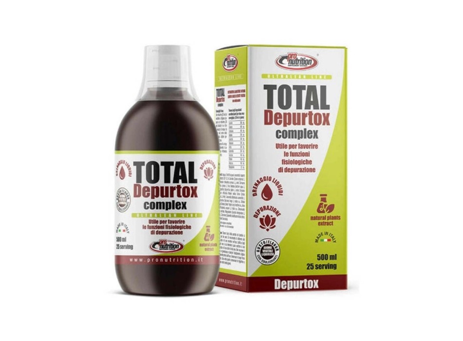 TOTAL DEPURTOX COMPLEX - Integratore depurativo con estratti vegetali PRONUTRITION