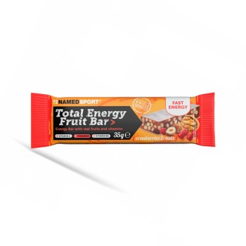 TOTAL ENERGY FRUIT BAR - Barretta energetica con riso soffiato, frutta e vitamine NAMEDSPORT