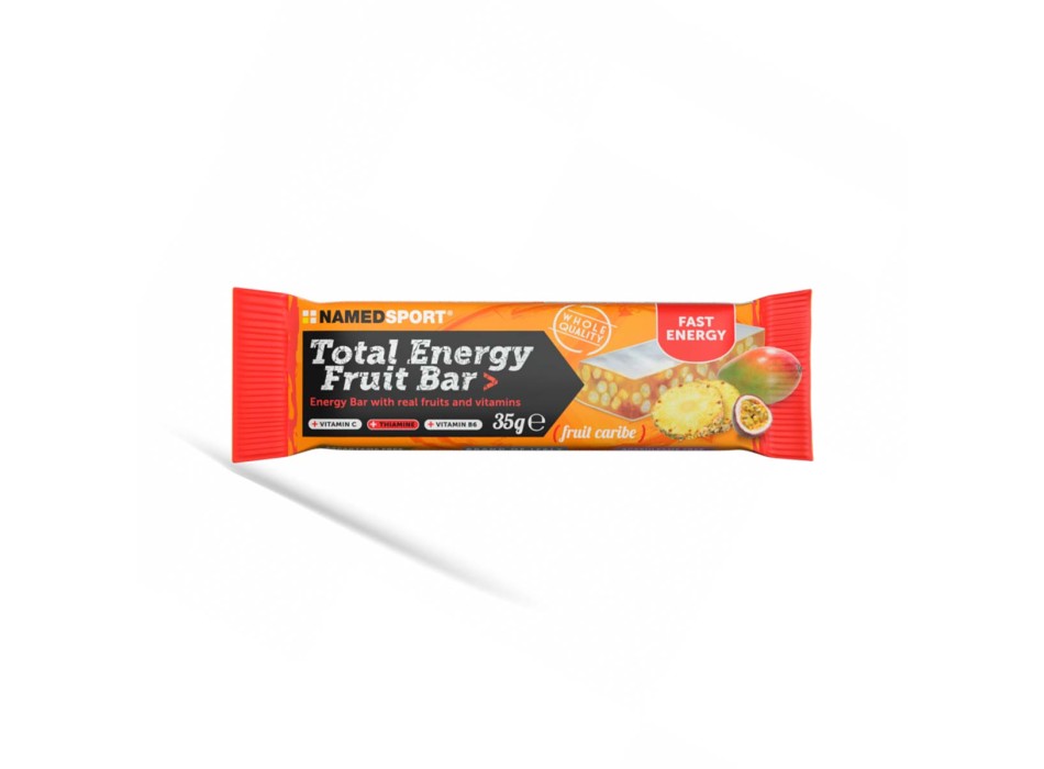 TOTAL ENERGY FRUIT BAR - Barretta energetica con riso soffiato, frutta e vitamine NAMEDSPORT