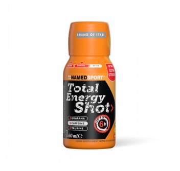 TOTAL ENERGY SHOT - Shot energetico contro i sintomi i stanchezza ed affaticamento NAMEDSPORT