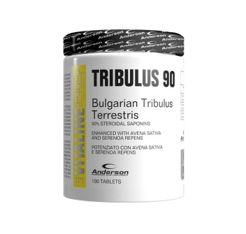 TRIBULUS 90 - Integratore per aumentare i livelli di testosterone in modo naturale ANDERSON