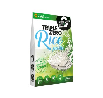 TRIPLE ZERO RICE PASTA - Pasta a ridotto contenuto di carboidrati, grassi e zuccheri FORPRO