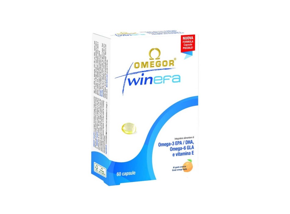 TWINEFA - Integratore a base di Omega 3/6 OMEGOR