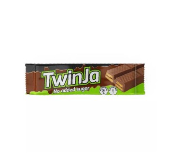 TWINJA - Snack di due barrette di wafer ricoperte di cioccolato DAILY LIFE