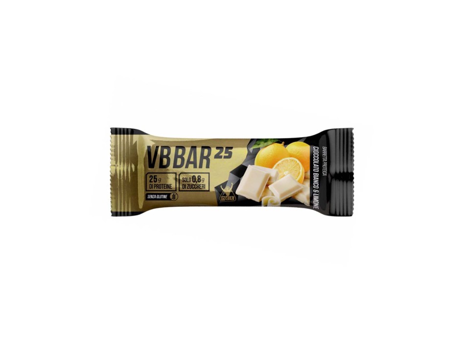 VB BAR 25 - Barretta proteica al 50% con aminoacidi e pochi zuccheri NET INTEGRATORI