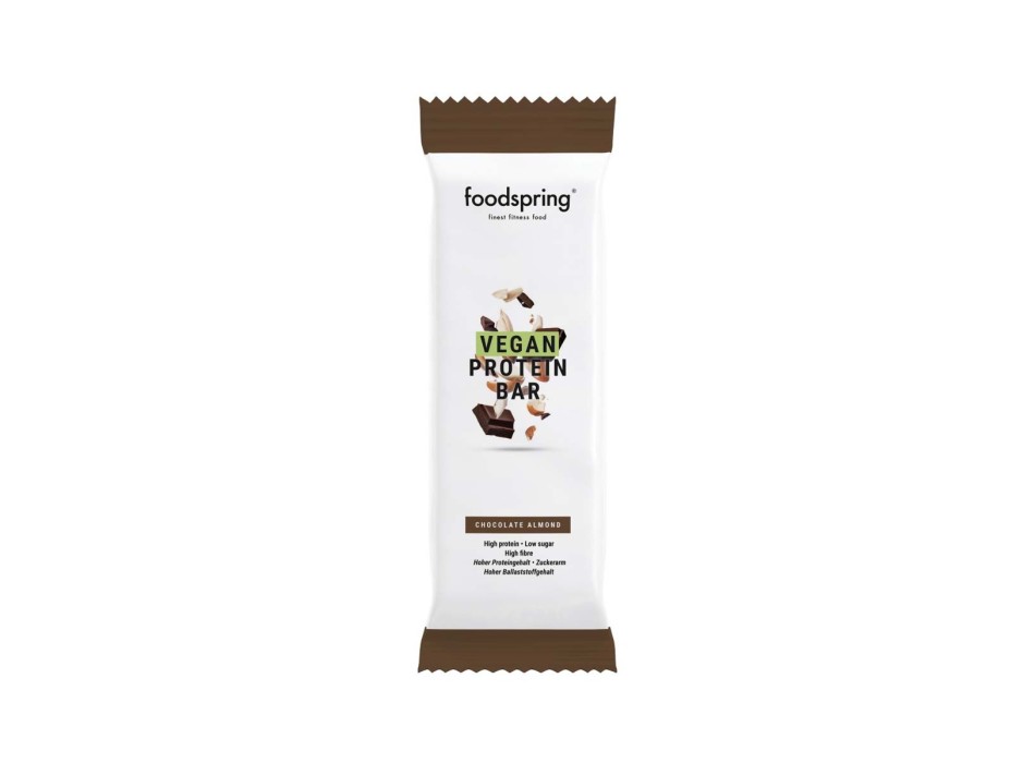 VEGAN PROTEIN BAR - Barretta proteica vegana senza lattosio FOODSPRING