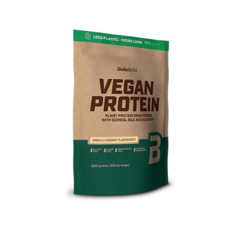 VEGAN PROTEIN - Blend di Proteine vegetali di riso e piselli con aggiunta di aminoacidi BIOTECH USA