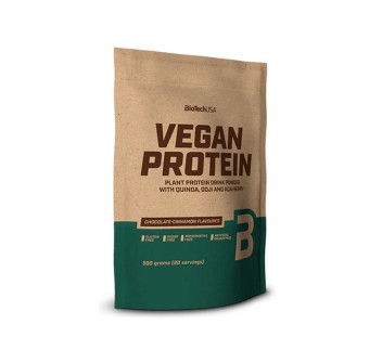 VEGAN PROTEIN - Blend di Proteine vegetali di riso e piselli con aggiunta di aminoacidi BIOTECH USA