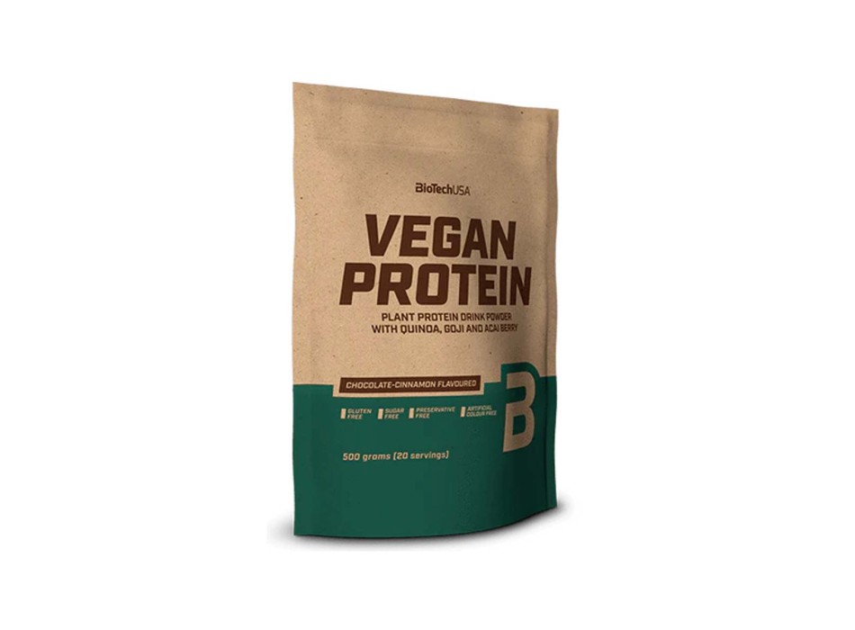 VEGAN PROTEIN - Blend di Proteine vegetali di riso e piselli con aggiunta di aminoacidi BIOTECH USA