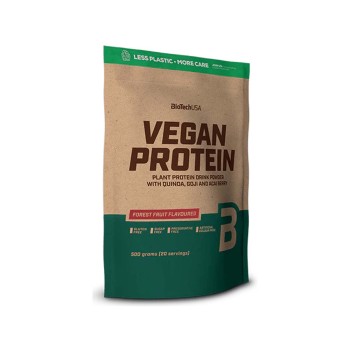 VEGAN PROTEIN - Blend di Proteine vegetali di riso e piselli con aggiunta di aminoacidi BIOTECH USA