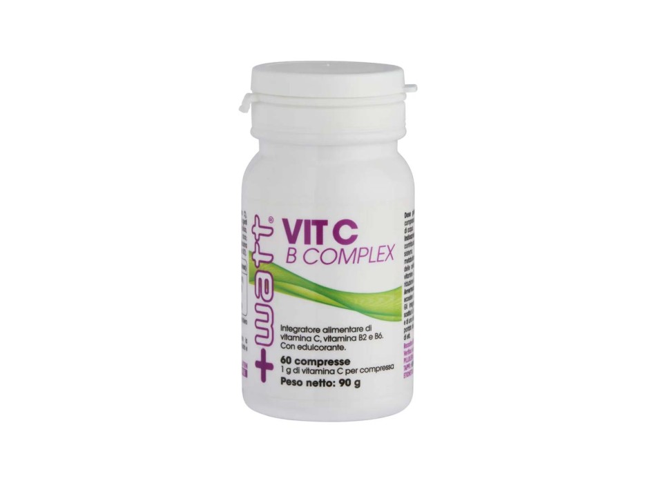 VIT C B COMPLEX - Integratore di vitamina C, B2 e B6 +WATT