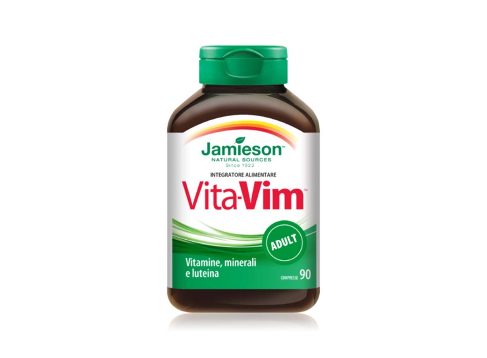 VITA-VIM ADULT - Integratore multivitaminico e multiminerale con Luteina JAMIESON