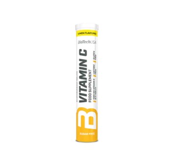 VITAMIN C EFFERVESCENT - Integratore di Vitamina C in compresse effervescenti BIOTECH USA