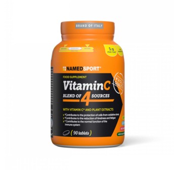 VITAMIN C NATURAL BLEND - Vitamina C arrichita di estratti vegetali NAMEDSPORT