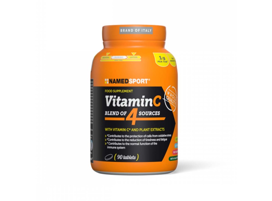 VITAMIN C NATURAL BLEND - Vitamina C arrichita di estratti vegetali NAMEDSPORT