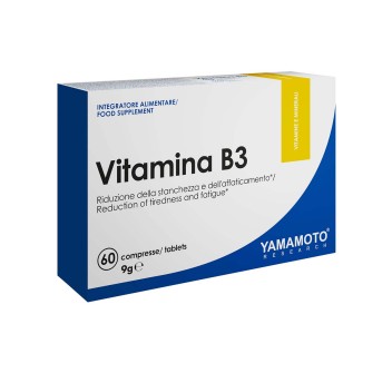 VITAMINA B3 - Integratore di Vitamina B3 YAMAMOTO NUTRITION