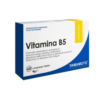 VITAMINA B5 - Integratore di Vitamina B5 YAMAMOTO NUTRITION