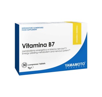 VITAMINA B7 - Integratore di Vitamina B7 YAMAMOTO NUTRITION