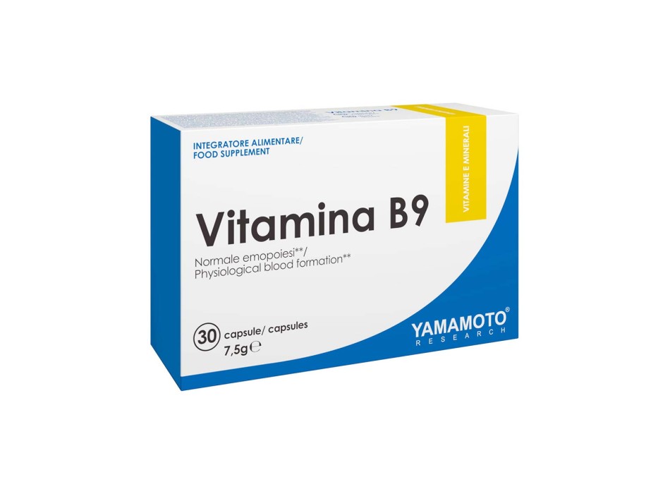 VITAMINA B9 - Integratore di Vitamina B9 YAMAMOTO NUTRITION