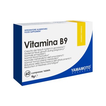 VITAMINA B9 - Integratore di Vitamina B9 YAMAMOTO NUTRITION