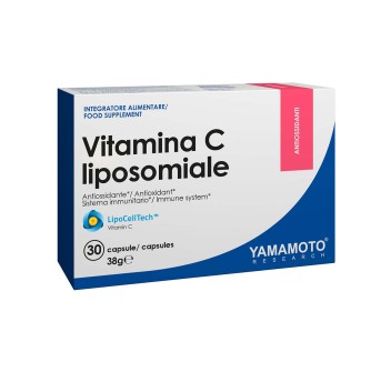 VITAMINA C LIPOSOMIALE - Integratore di Vitamina C a rapido assorbimento YAMAMOTO NUTRITION