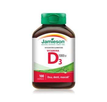 VITAMINA D3 1000 UI - Integratore diVitamina D3 JAMIESON