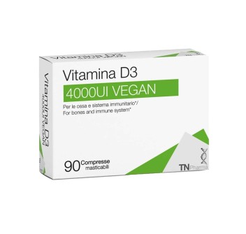 Vitamina D3 4000UI Vegan 90Tbl masticabili