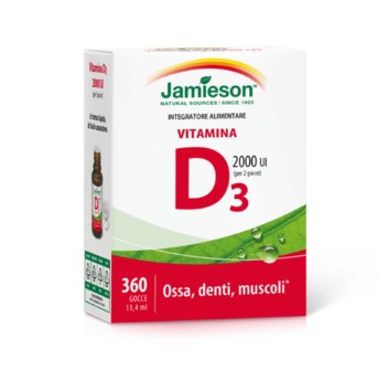 VITAMINA D3 DROPS - Integratore di Vitamina D3 in gocce JAMIESON