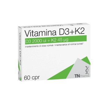 Vitamina d3 + k2 60 Cpr