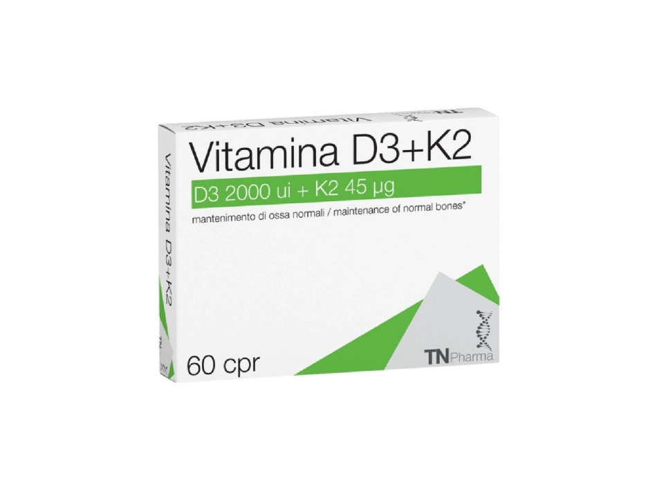 Vitamina d3 + k2 60 Cpr