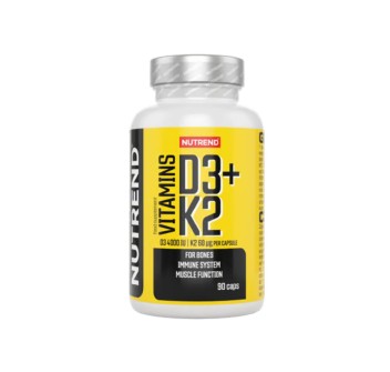 VITAMINS D3+K2 90Cps