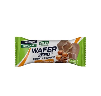 WAFER ZERO - Barretta proteica con wafer ripieno di crema WHY NATURE