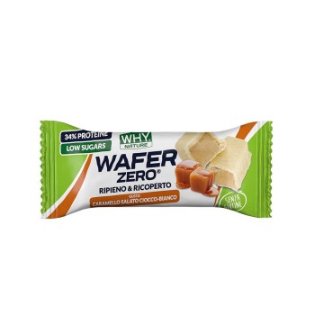 WAFER ZERO - Barretta proteica con wafer ripieno di crema WHY NATURE