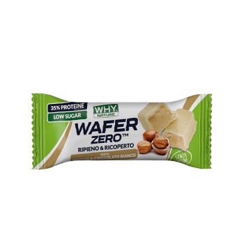 WAFER ZERO - Barretta proteica con wafer ripieno di crema WHY NATURE