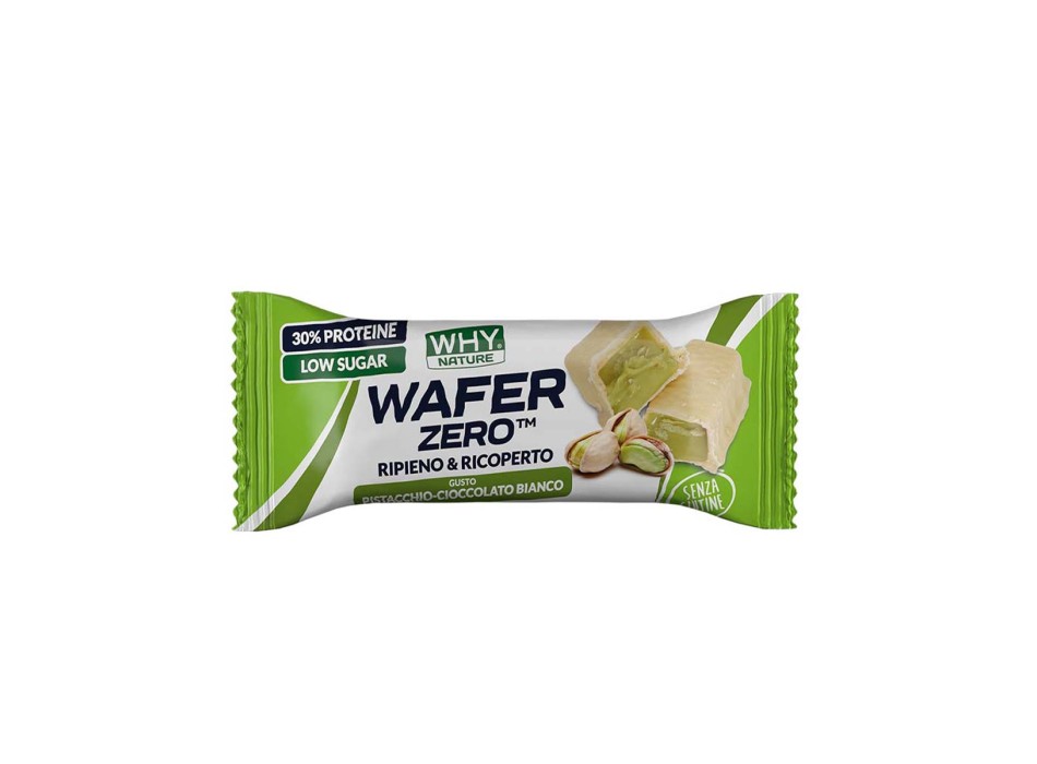 WAFER ZERO - Barretta proteica con wafer ripieno di crema WHY NATURE