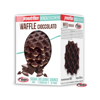 WAFFLE - Morbido e tenero Waffle senza zucchero con aromi naturali PRONUTRITION