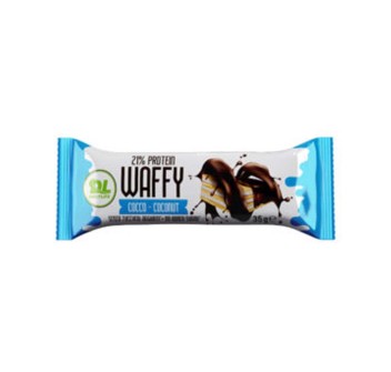 WAFFY - Barretta proteica con wafer e copertura al cioccolato DAILY LIFE