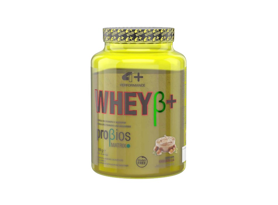 WHEY B+ - Proteine Concentrate del siero del latte con probiotici e Bcaa 4+ NUTRITION