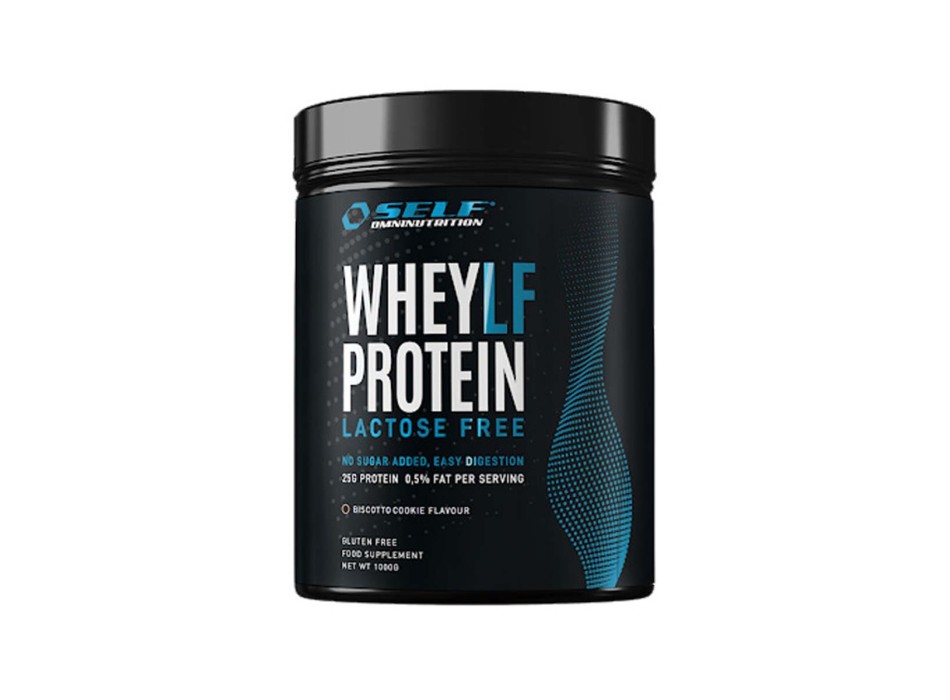 WHEY LF PROTEIN LACTOSE FREE - Proteine Isolate del siero del latte Senza lattosio SELF OMNINUTRITION