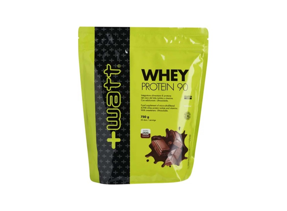 WHEY PROTEIN 90 DOYPACK - Proteine isolate del siero del latte con vitamine +WATT