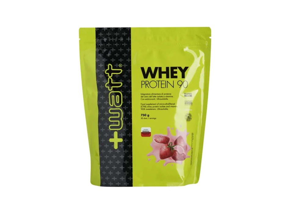 WHEY PROTEIN 90 DOYPACK - Proteine isolate del siero del latte con vitamine +WATT