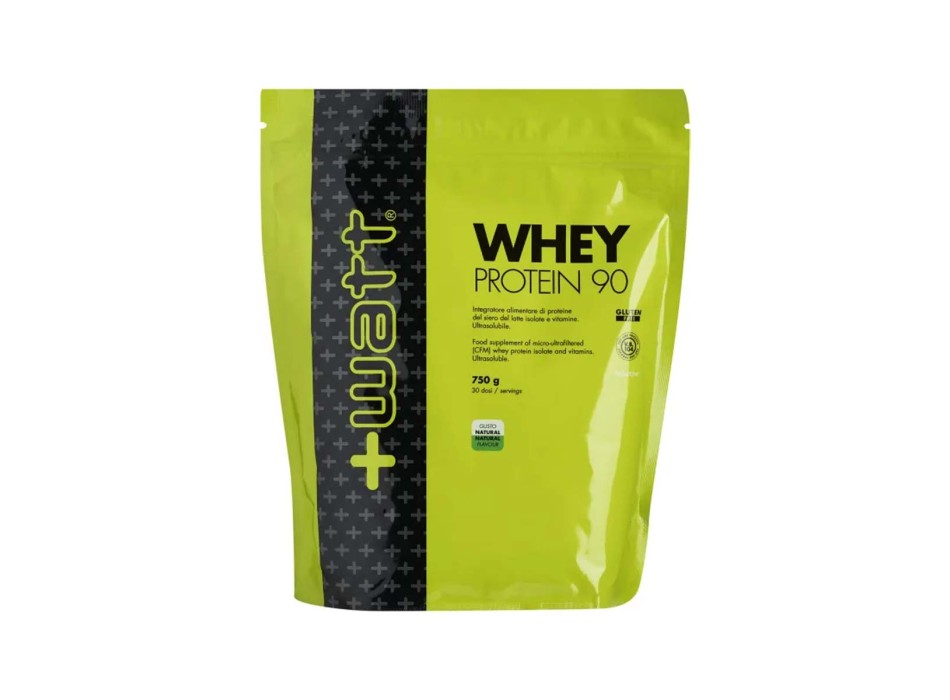 WHEY PROTEIN 90 DOYPACK - Proteine isolate del siero del latte con vitamine +WATT