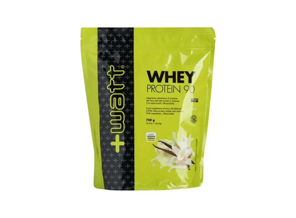 WHEY PROTEIN 90 DOYPACK - Proteine isolate del siero del latte con vitamine +WATT