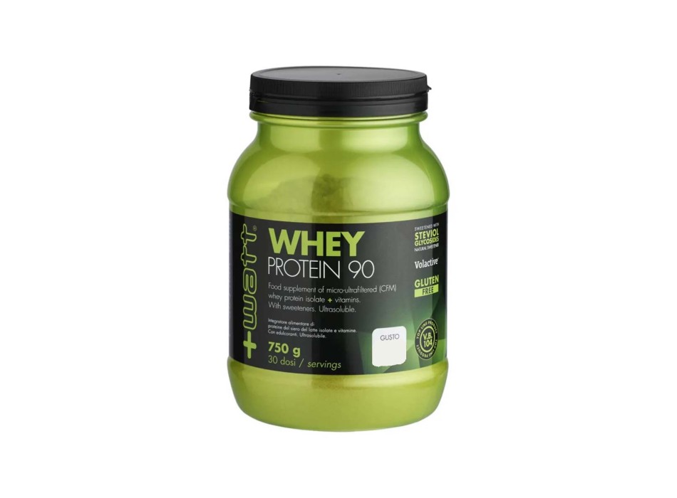 WHEY PROTEIN 90 - Proteine Isolate del siero del latte con vitamine +WATT